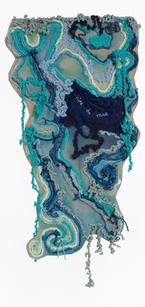 “Aire de Mar” 2022. 2.5' X 18".